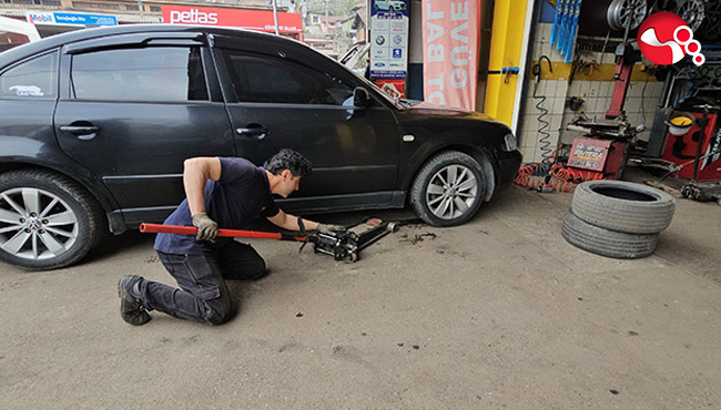 Lastikçilerde yoğun mesai