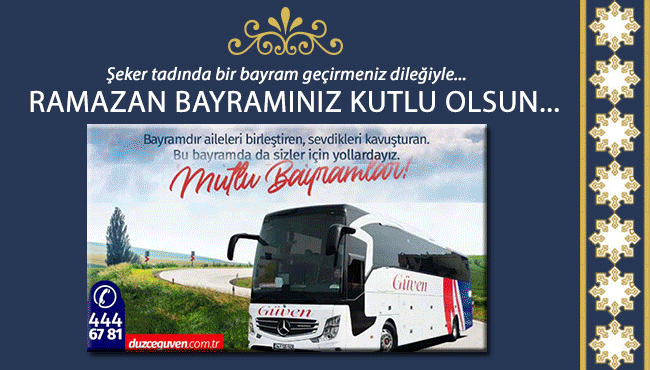 Ramazan Bayramınız Kutlu Olsun..