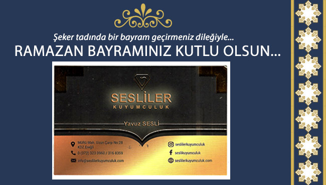 Ramazan Bayramınız Kutlu Olsun..