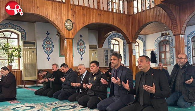 Şehit Polis Memurları için Mevlid-i Şerif okutuldu