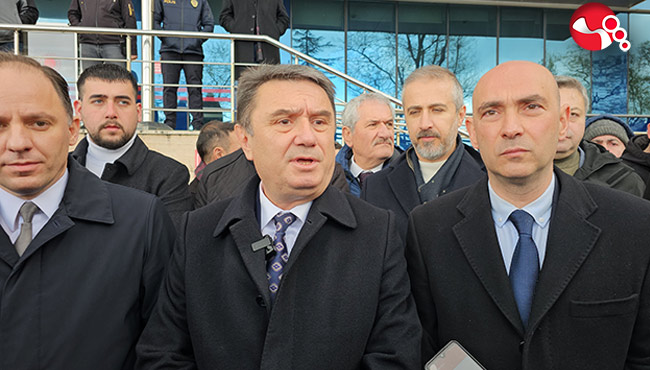 Başkan Tahsin Erdem ifade verdi