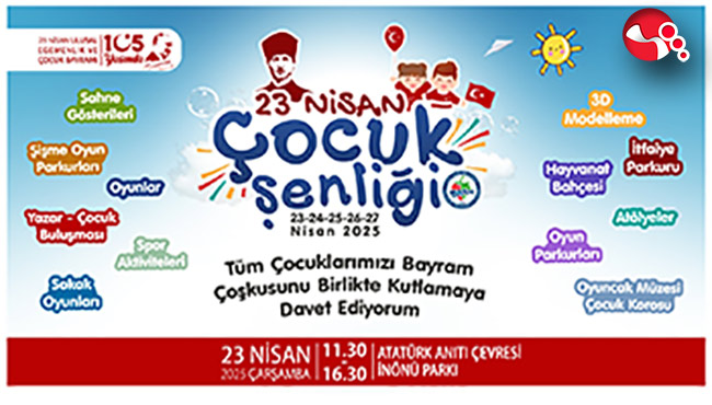 23 NİSAN NEŞE DOLUYOR İNSAN! ŞENLİK VAR ÇOCUKLAR…