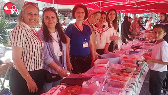 Lise öğrencilerinin sergisi açıldı