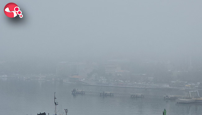 Yoğun sis etkili oldu