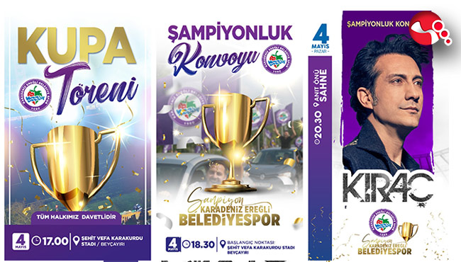 Hazır mısın Kdz. Ereğli? ŞAMPİYON KUPASINA KAVUŞUYOR