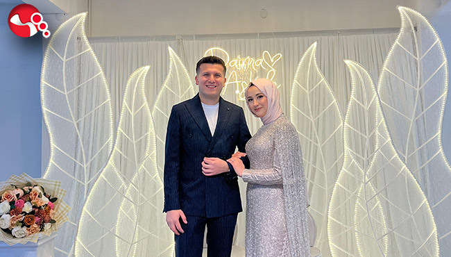 Evliliğe ilk adımı attılar…