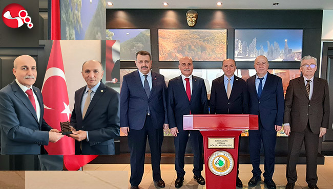 TTK Genel Müdürü Kiraz'dan Bölge Müdürü Keskin'e ziyaret