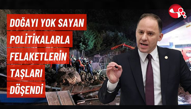 Milletvekili Yavuzyılmaz'dan heyelan açıklaması...