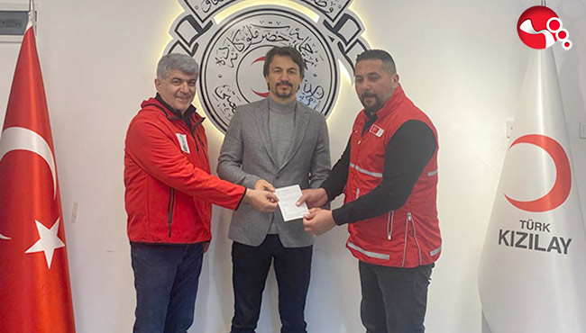 Milletvekili Ertuğrul, Kurban Bağışını Kızılay’a yaptı...