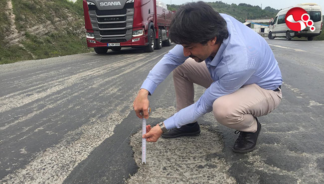 "KDZ.EREĞLİ OSB’DE YOL YOK..."