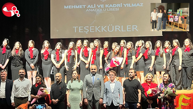 Lise Öğrencilerinden unutulmaz performans…