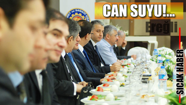 EREĞLİ TSO YÖNETİMİ BANKACILARLA BİR ARAYA GELDİ