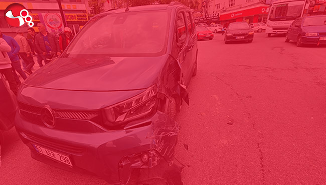 Beton mikseriyle çarpıştı