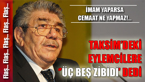 TETİKER 'ZİBİDİ' DEDİ, SALON DONDU KALDI!..