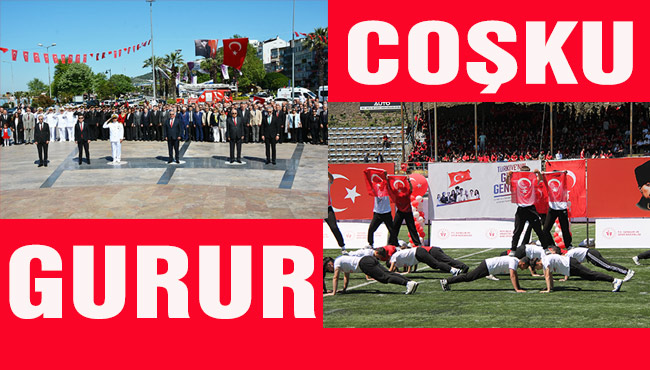 19 MAYIS COŞKU VE GURUR BİRARADA...