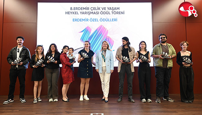 8’inci Erdemir Çelik ve Yaşam Heykel Yarışması’nda ödüller sahiplerini buldu