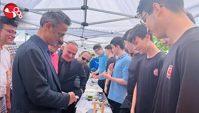 Çaycuma TSO Fen Lisesi’nde teknoloji ve sanat rüzgârı esti