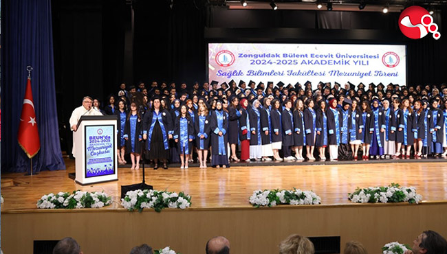 BEUN Sağlık Bilimleri Fakültesi'nde mezuniyet coşkusu!...