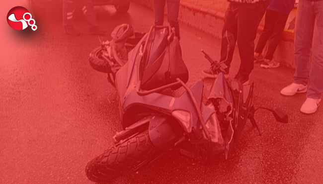 Arkadan çarptı....