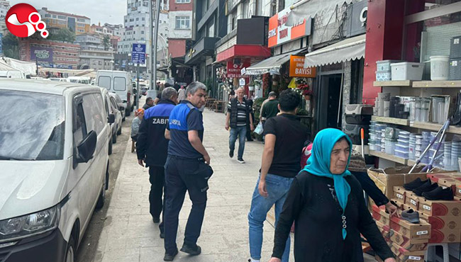 Kaldırım işgaline geçit yok