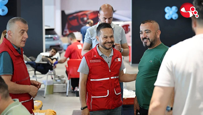 100 ünite kan toplandı!...