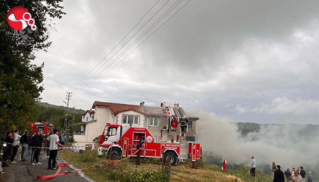 Korubaşı'nda yangın!...