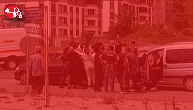 Trafikte tartışma!...