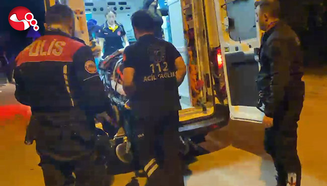 Kavga ihbarına giden polislere köpek saldırdı