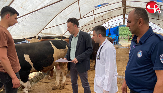 Kurban Pazarı denetlendi....