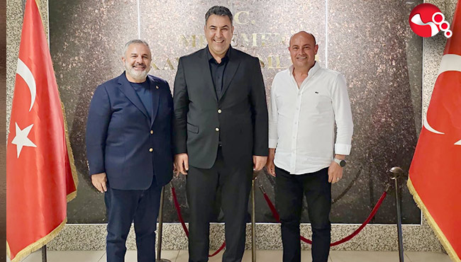 Başkan Ünlüer, Kaymakam Yılmaz’ı makamında ziyaret etti