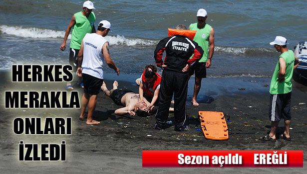 UZUN KUM PLAJI AÇILDI