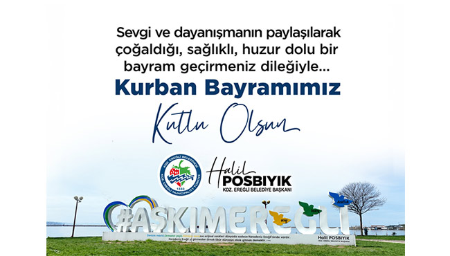 Başkan Posbıyık Kurban Bayramını kutladı