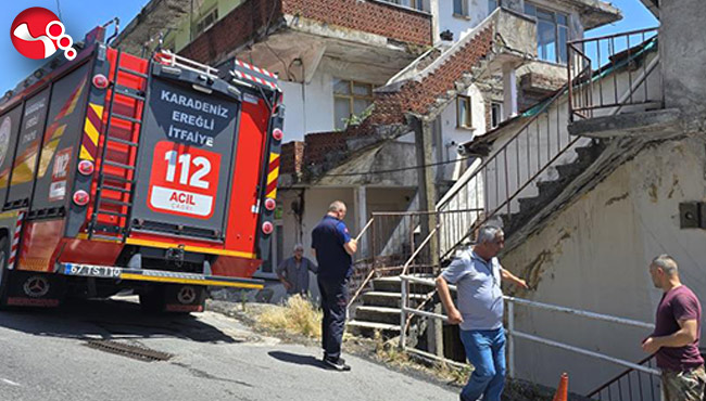 Yemeği ocakta unutunca....