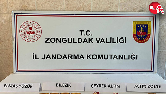 Ziynet eşyalaro toprağa gömülü bulundu