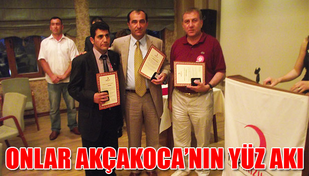 AKÇAKOCA'NIN GURURU OLDULAR