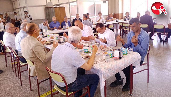 MMF'de kurban yemeği verildi