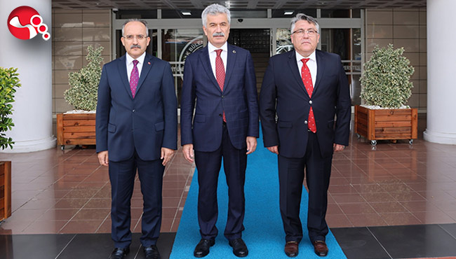 Danıştay Başkanı Yiğit'ten Rektör Özölçer’e ziyaret