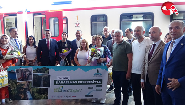 Turistik Karaelmas Ekspresi Zonguldak’ta....