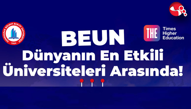 BEUN, dünyanın en etkili üniversiteleri arasında yer alıyor
