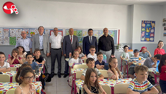 7 bin 200 öğrenci karne aldı