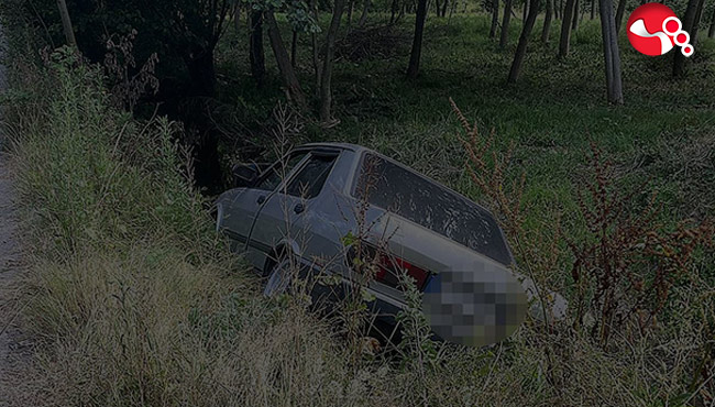 Su kanalına uçtu....