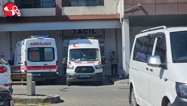 7 yaralıdan 3'ü çeşitli hastanelere sevk edildi