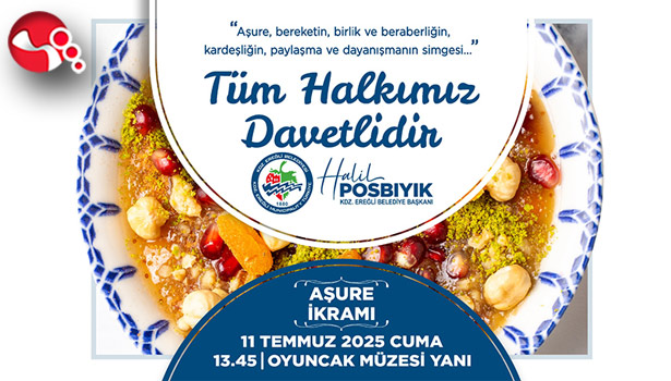 Aşure Günü'ne davetlisiniz...