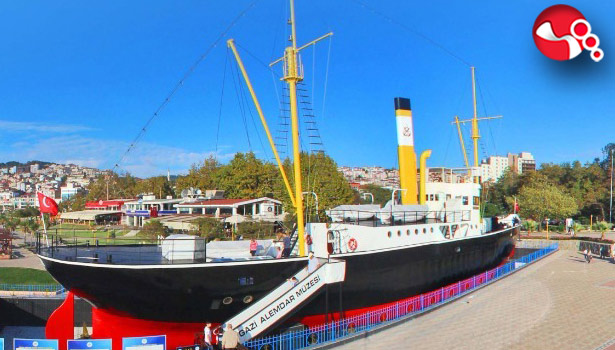Alemdar Müze Gemisi ziyarete açıldı!...