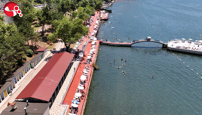 Plajlar tıklım tıklım…