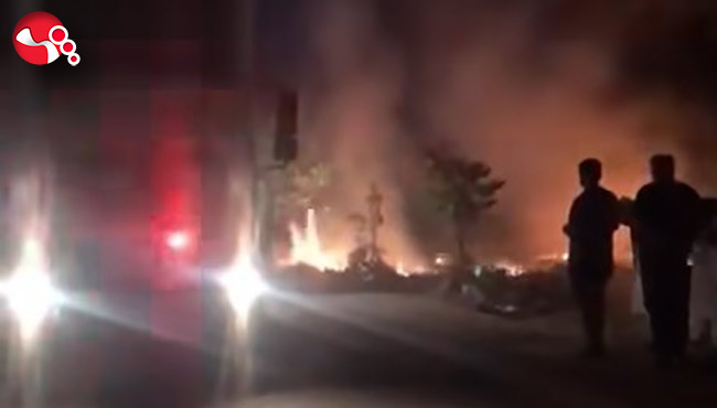 Yangın paniği!....