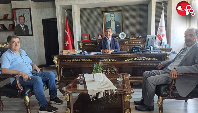 EGD'den Kaymakam Yılmaz'a "Hayırlı Olsun" ziyareti