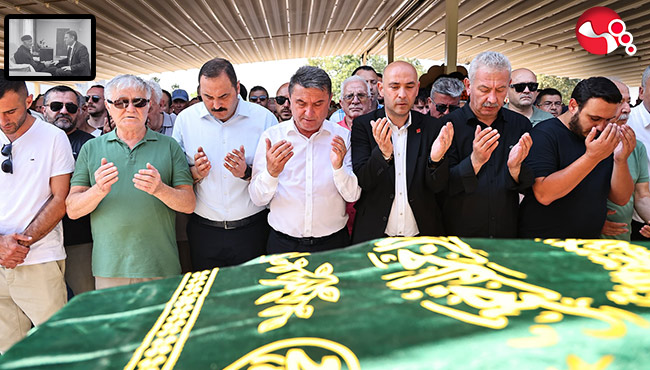 Başkan Tahsin Erdem'in babası Esat Erdem'e son görev....