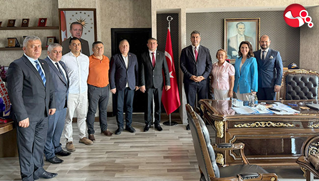 CHP Meclis Üyelerinden Kaymakam Yılmaz’a ‘Hayırlı Olsun’ ziyareti...