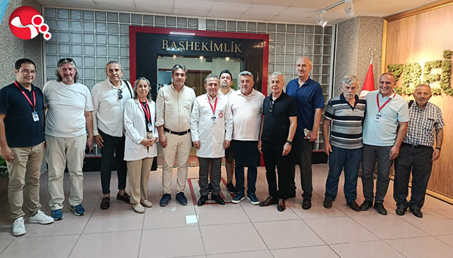 Gazeteciler sağlık taramasından geçti